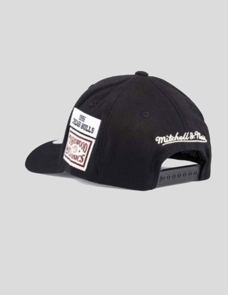 Gorra MITCHELL & NESS nba the jockey redline milwaukee bucks black